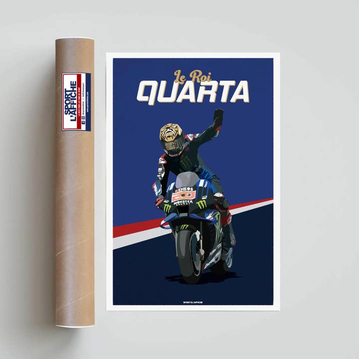 MOTOGP l De Koning QUARTA voor wholesale door Sport à l'Affiche