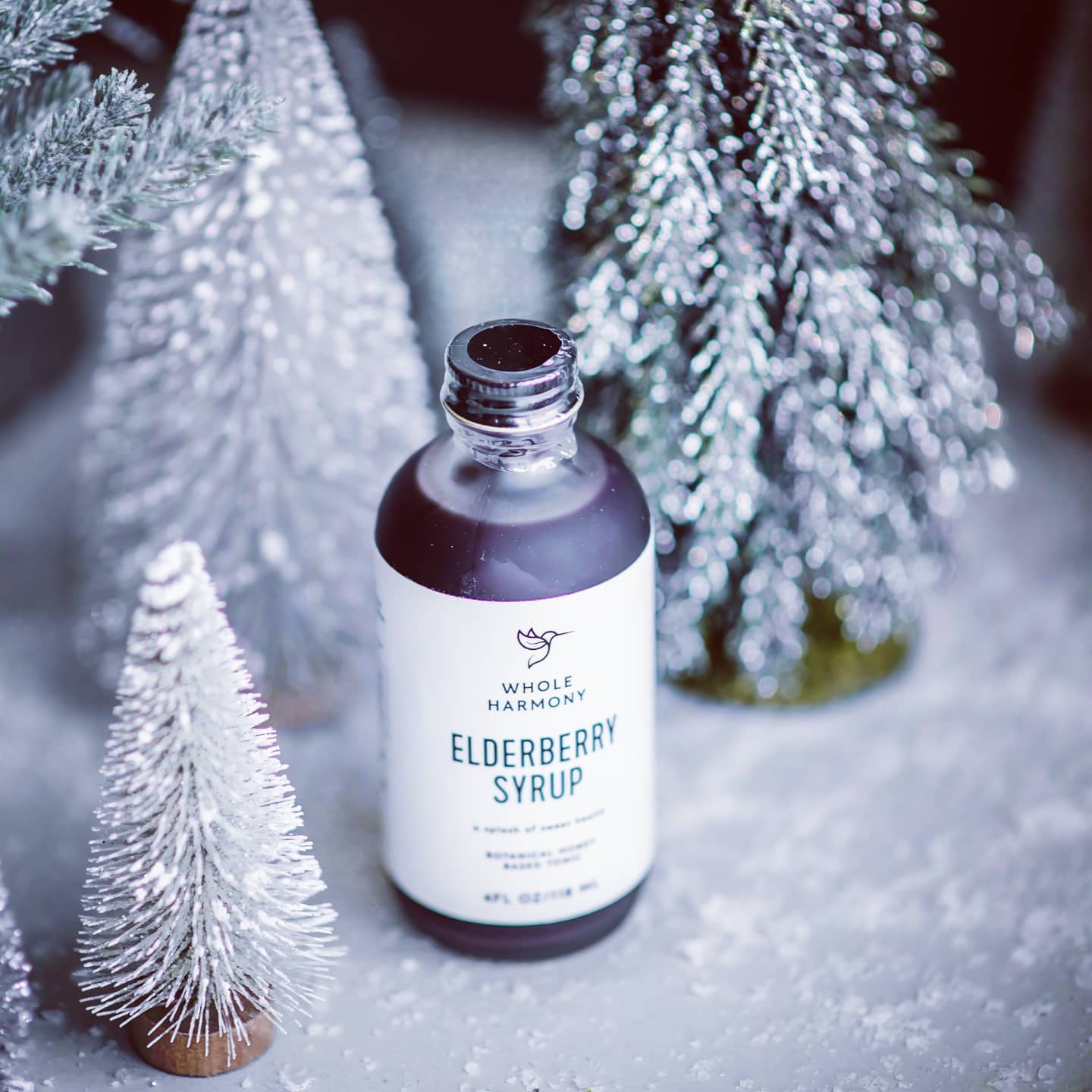 Whole Harmony - Wholesale Voedingssupplement/vitamine - Gecertificeerde BIOLOGISCHE vlierbessen siroop 8oz2