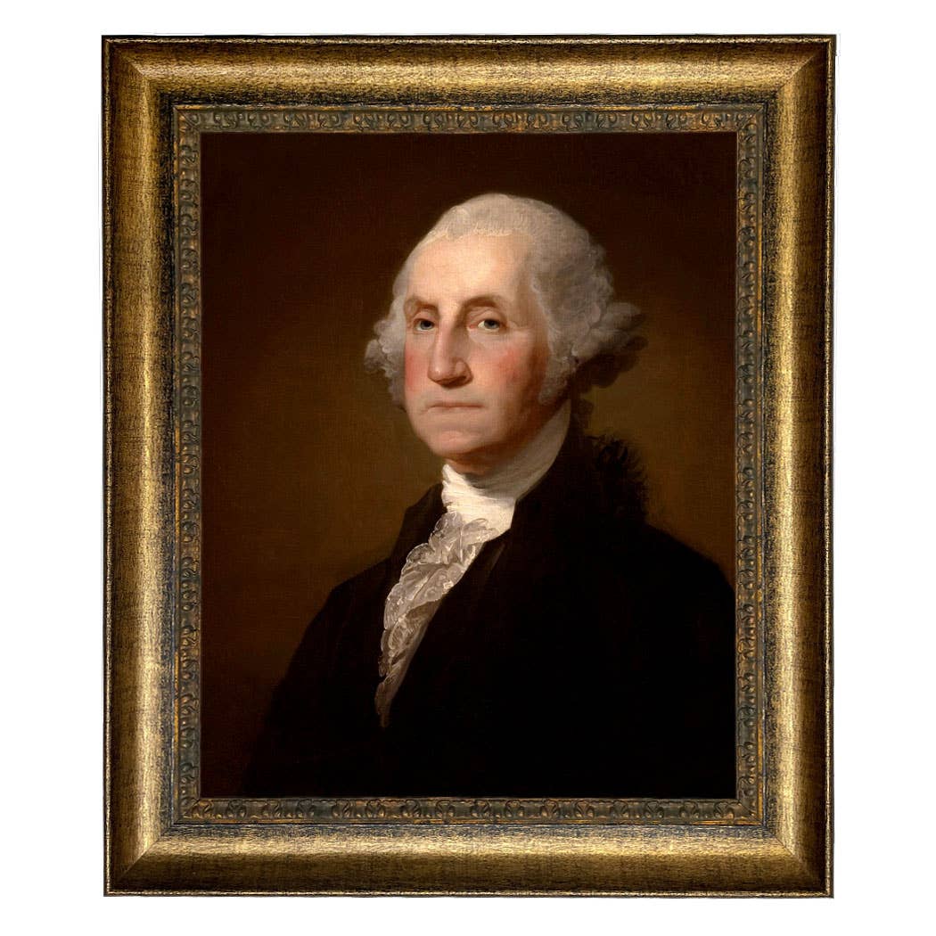 Madison Bay Co. - Historical Home Decor Reproductions - Wholesale Art Print - George Washington by Gilbert Stuart Vintage Painting Print9