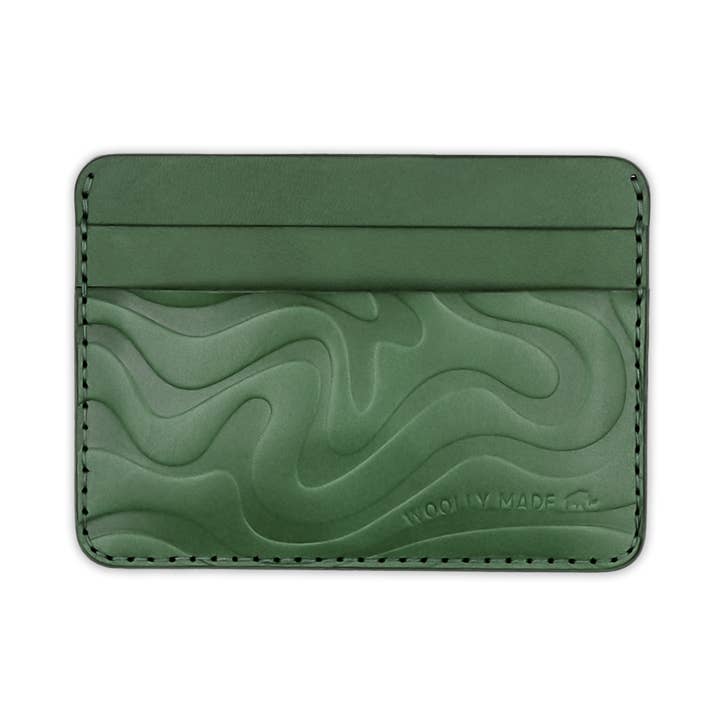 Half Wallet (Contour Texture) for wholesale by Woolly Made