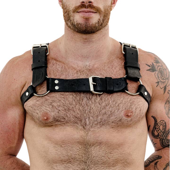 Bull Dog Harness - Black for wholesale on Faire