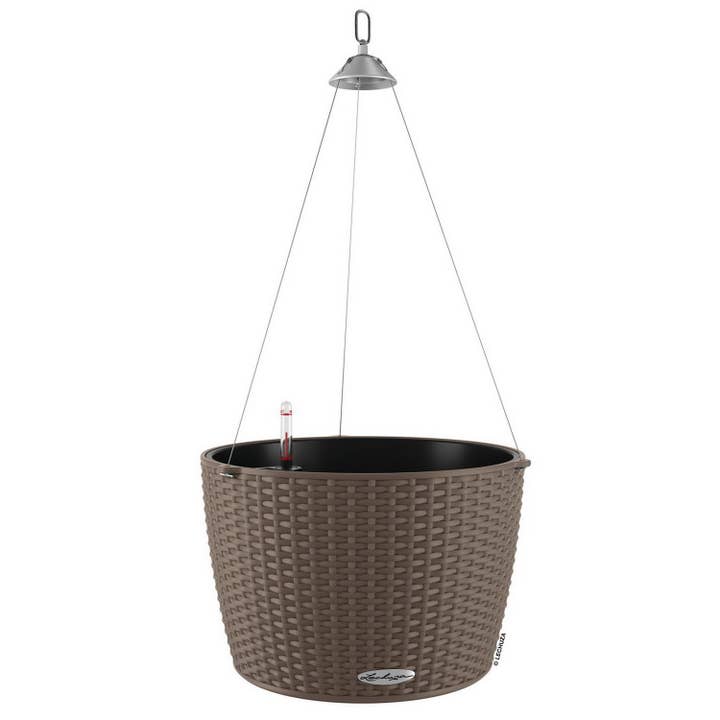 Lechuza Self Watering Planters – Engroshandel Hængende plantekasse – LECHUZA NIDO Cottage hængende kurv Poly harpiks plantepotte8