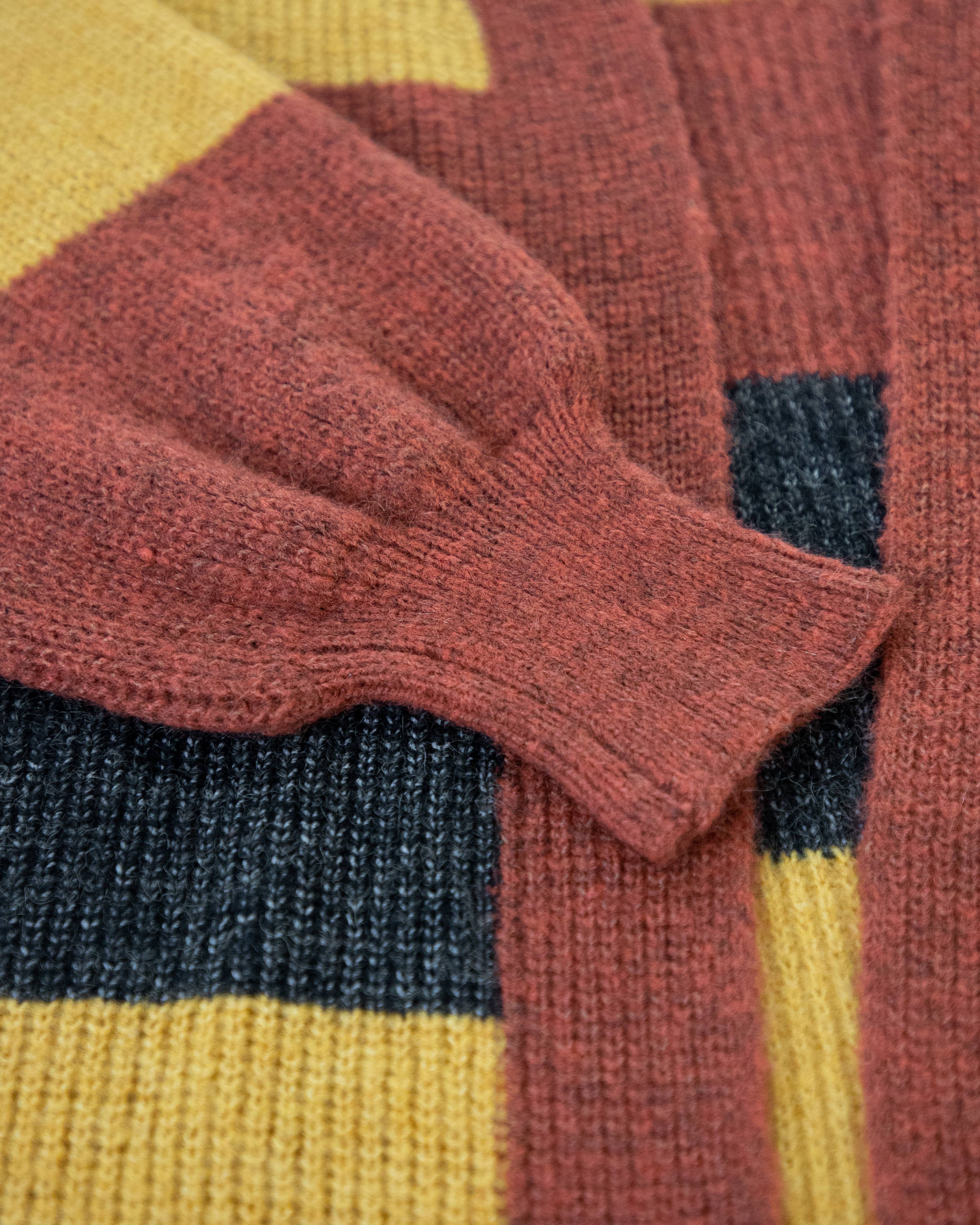 Original USA - Wholesale Cardigan - Women's - Knitted Stripe Cardigan2