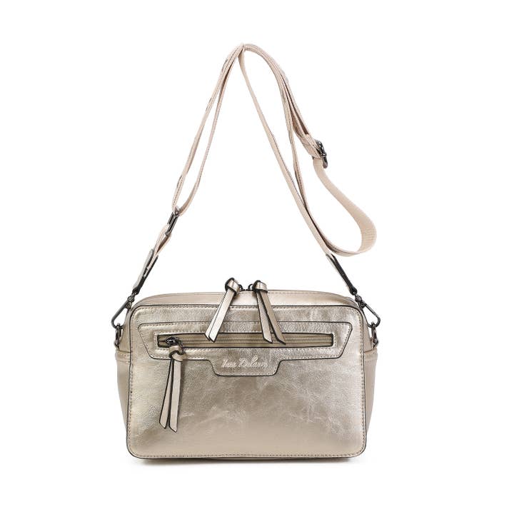 INES DELAURE - Wholesale Shoulder Bag - Women's - Patterned shoulder bag