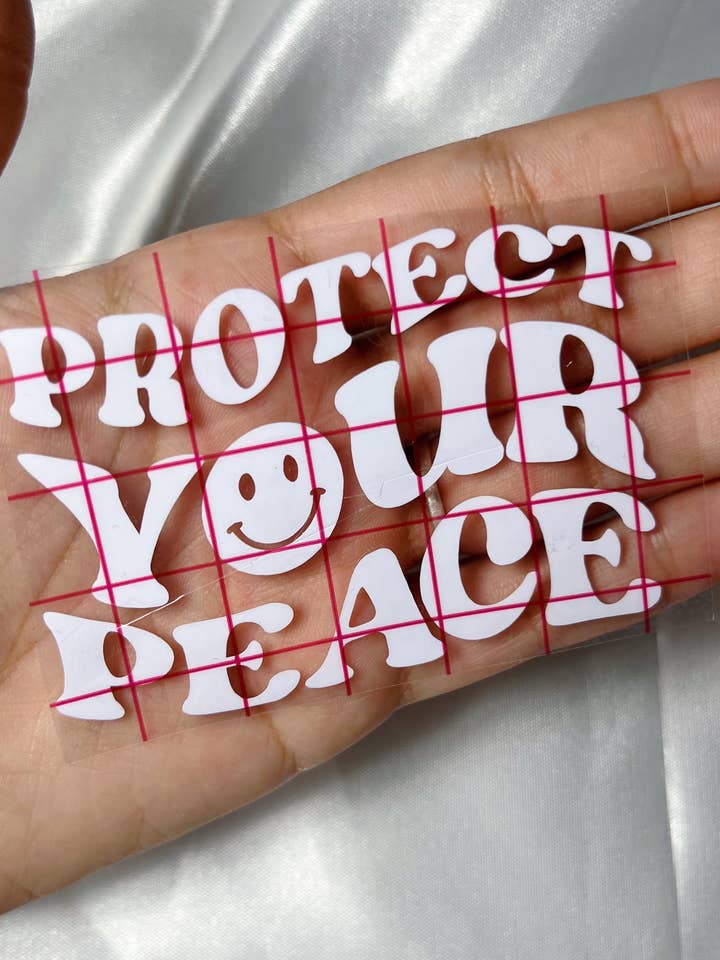 ”Skydda din fred” bil dekal för wholesale av Paolin Jewelry
