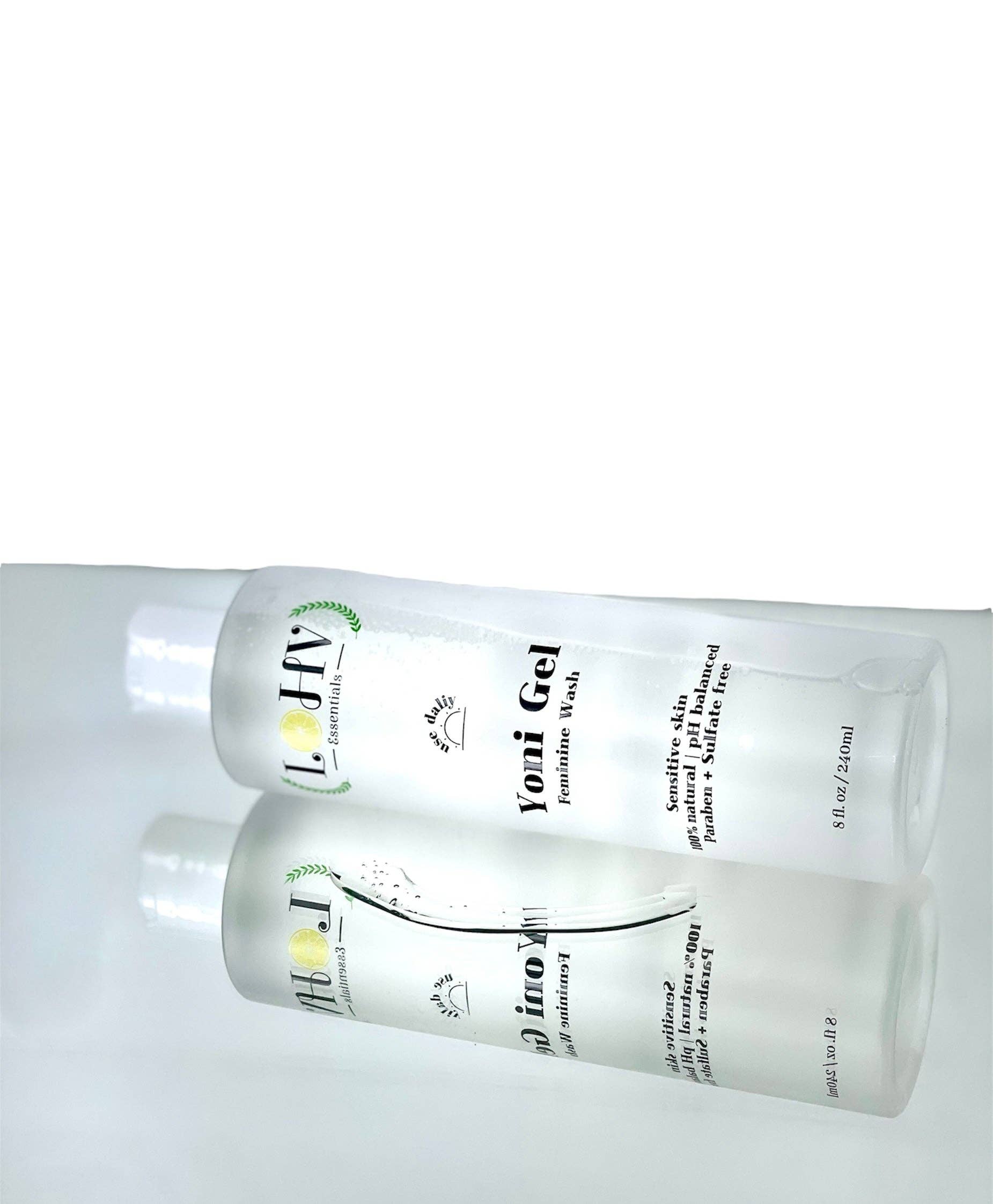 LOHV ESSENTIALS - Wholesale Intimate Cleanser/Wipe - PREMIUM YONI GEL Feminine Wash Eliminate Odor, Cleanse Vulva, Maintain a Healthy pH with Palm Kernel Oil + Aloe Vera Leaf4