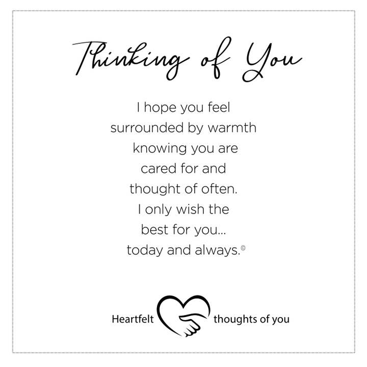 The Grandparent Gift Co. Inc. - Wholesale Throw Blanket - Softly Said Blanket: Thinking of You Gift 80297