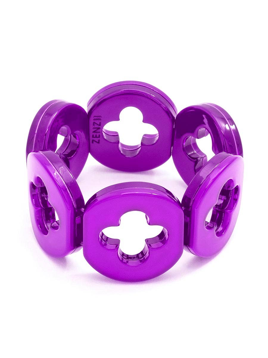 ZENZII Jewelry - Wholesale Beaded Bracelet - Resin Clover Bracelet7