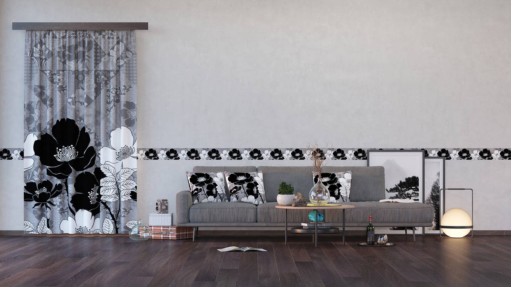 The Design Department b.v. – Rolo de papel de parede por atacado – Flores autoadesivas de papel de parede14