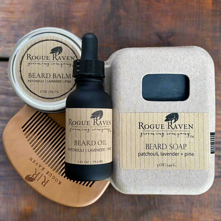 Rogue Raven Grooming Company - Wholesale Shaving Set/Kit - Men's - Wet Shave Set2