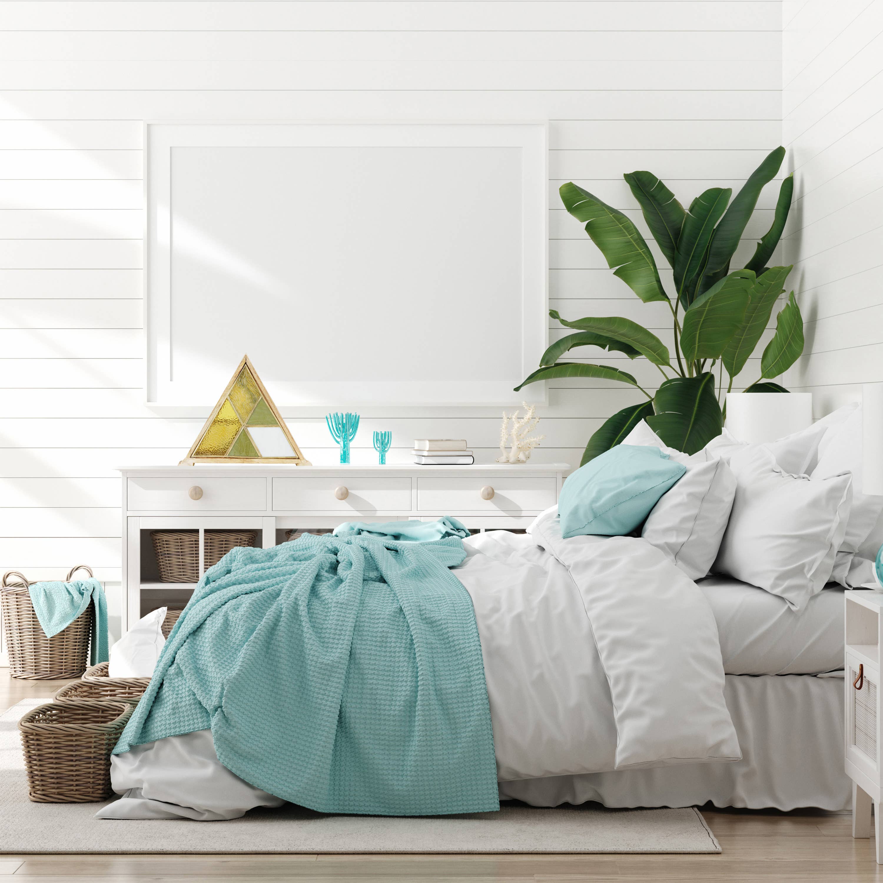 River of Goods - Wholesale Accent/Desk Lamp - 11"H Stained Glass Triangle Shade Wood Base Accent Lamp12