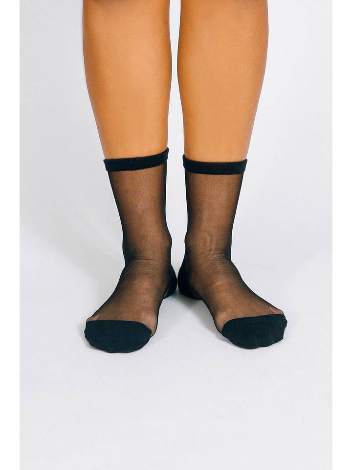 Tailored Union – wholesale Socks – Women's – Chic Sheer Ankle Sock