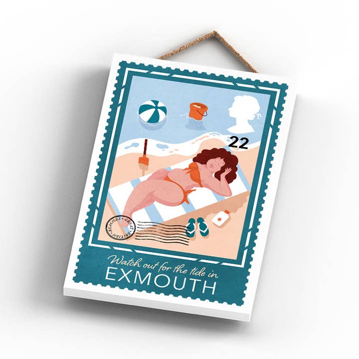 Vivid Squid Wholesale - Wholesale Sign - P3970 - Watch Out For The Tide Sunny Beach Theme Gift Idea H2