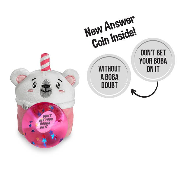 Top Trenz Inc - Wholesale Stuffed/Plush Toy - Kids & Baby - Magic Fortune Friends Waterballs - Bubble Tea Bears2