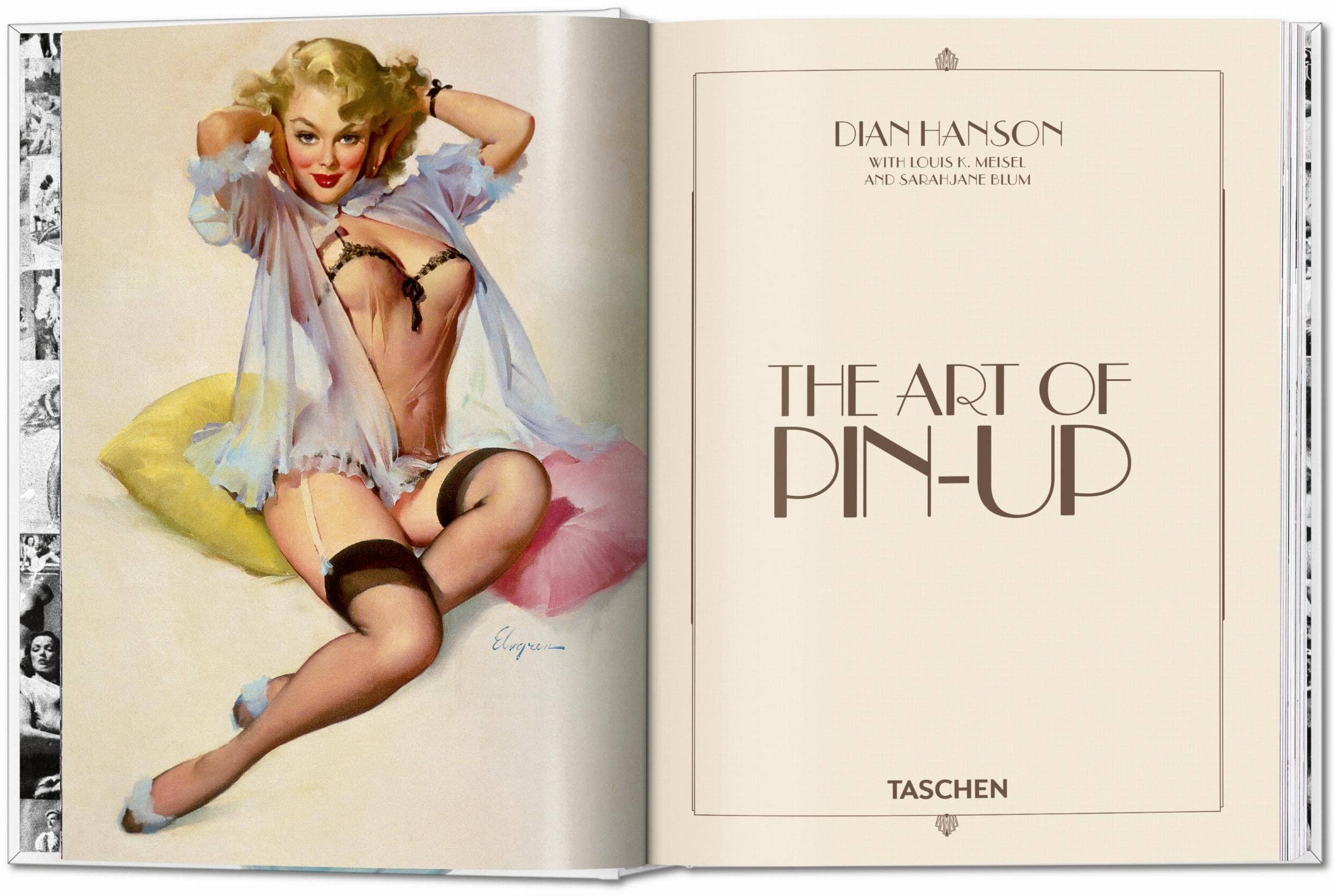 TASCHEN America - Wholesale Display Book - The Art of Pin-up. 40th Ed (German, French, English)1