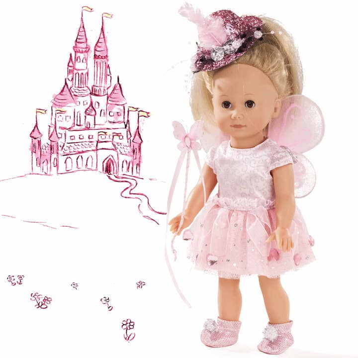 Gotz Just Like Me Paula The Fairy Doll 11" Standing Doll for wholesale by Gotz