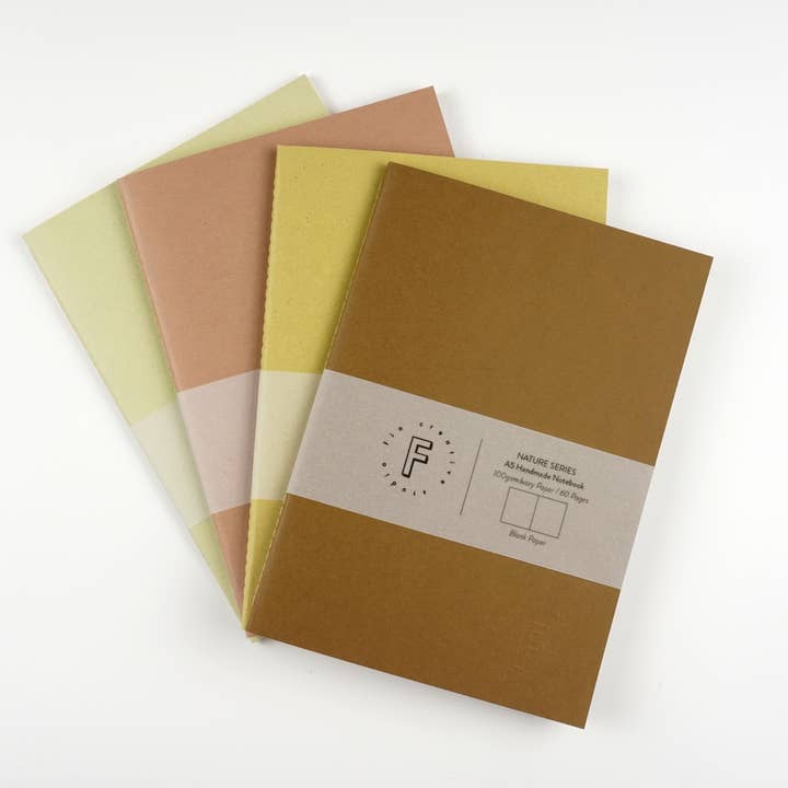 Fin Studio – Großhandel Notizbücher – Natural Colours Einfache Notizbuch-Serie / Natur9