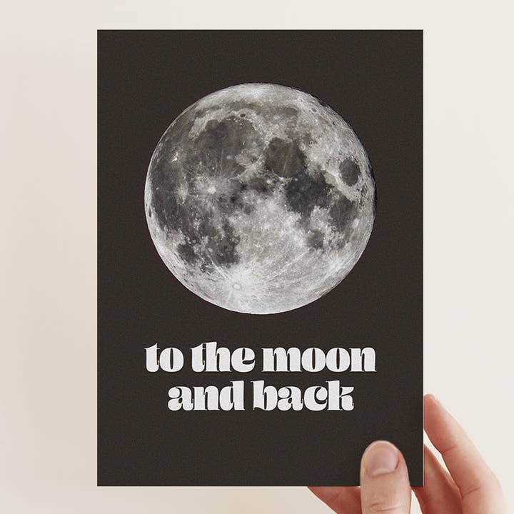 Verso la Luna e Ritorno – Carta d'Amore Moderna per la vendita all'ingrosso da parte di Bonne Nouvelle