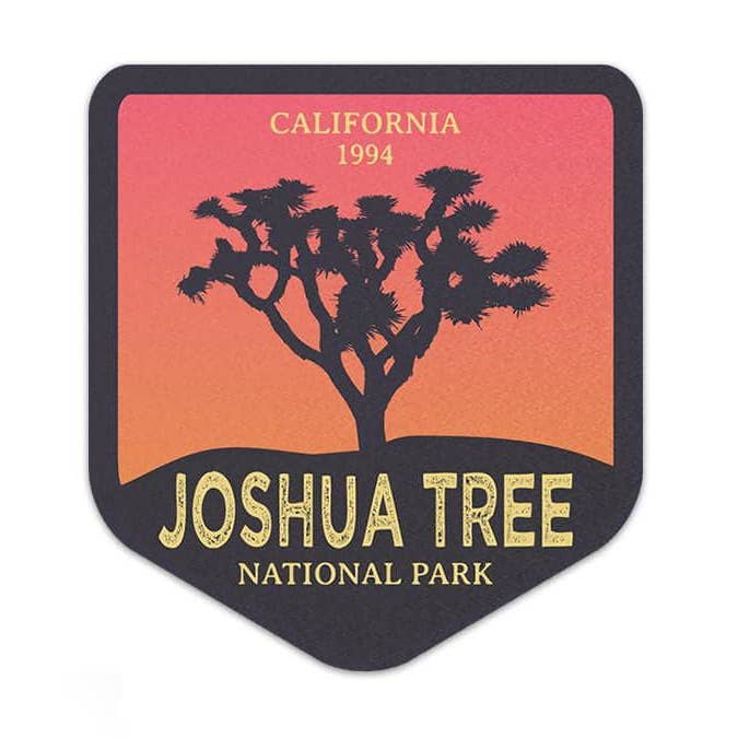 Joshua Tree National Park Sticker for wholesale by Albion Mercantile Co.
