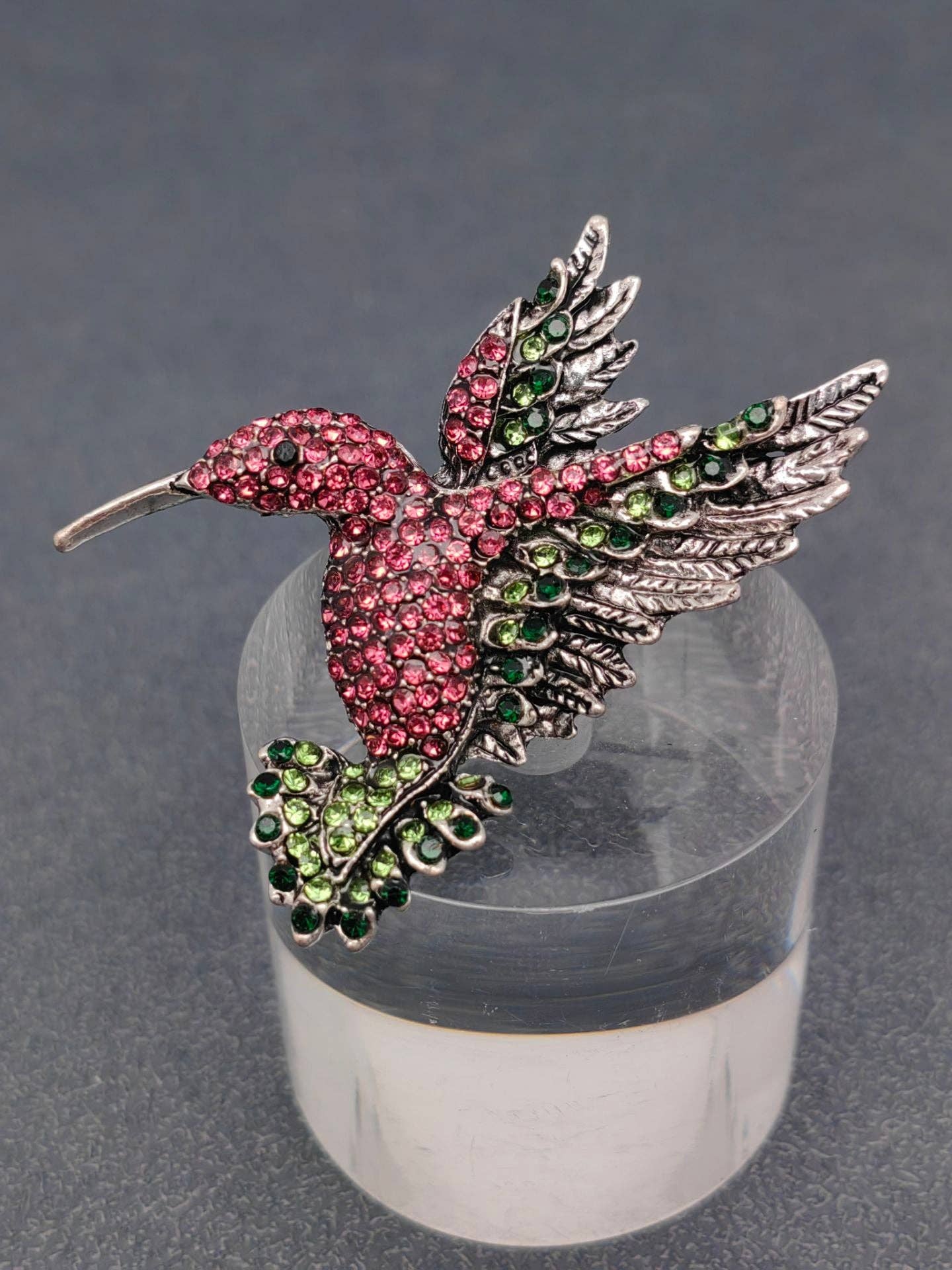 Mio Queena - Wholesale Brooch - Multi-color Rhinestone Hummingbird Brooch9