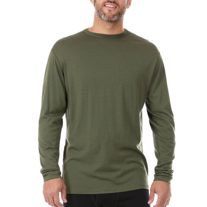 Lightweight Men's Wool Crew - 100% Merino Wool for wholesale by Minus33 Merino Wool