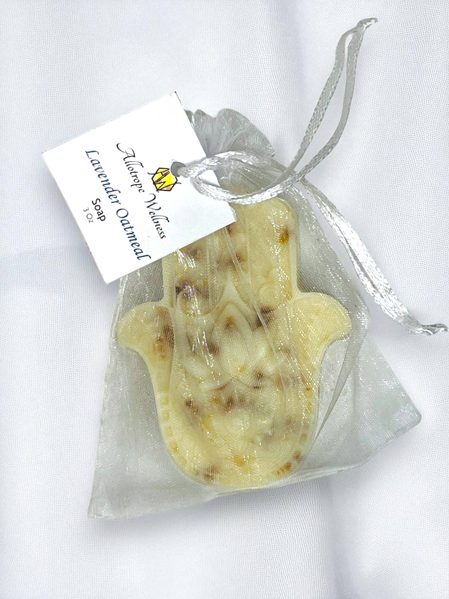 Allotrope Wellness, Inc. - Vente Pains de savon - Savons Hamsa, Ingrédients Naturels0