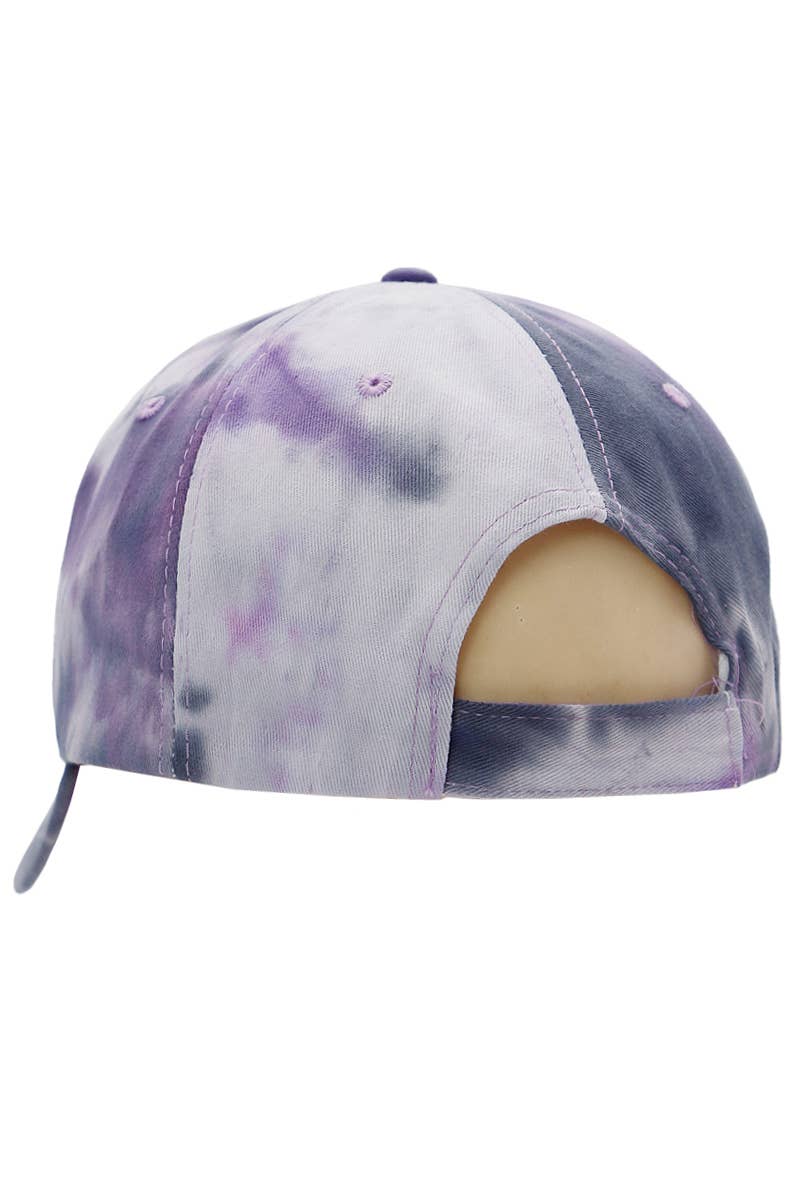 Cap Zone – wholesale Baseball cap – Women's – Breast Cancer Awareness Tie Dye Baseball Cap6