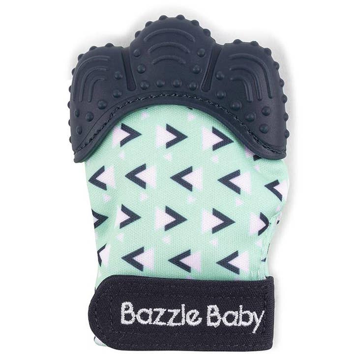 Manopla de mascar con triángulos tribales para venta al por mayor de Bazzle Baby