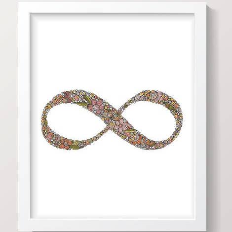 Infinite 8x10 Matte Signed Art Print for wholesale by Valentina Harper