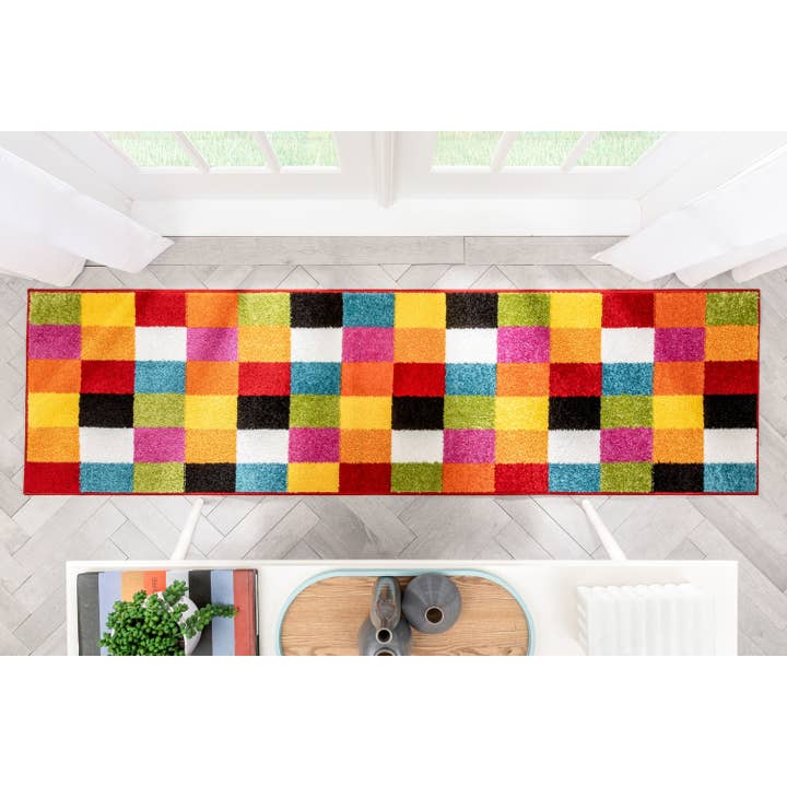 Well Woven - Wholesale Area Rug - Starbright Bright Square Multi Rug10