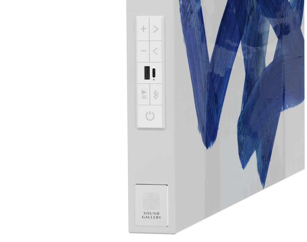 Sound Gallery – Colunas por atacado – Galeria de Som Bluetooth Lona Parede Art Alto-Falante 26x4011