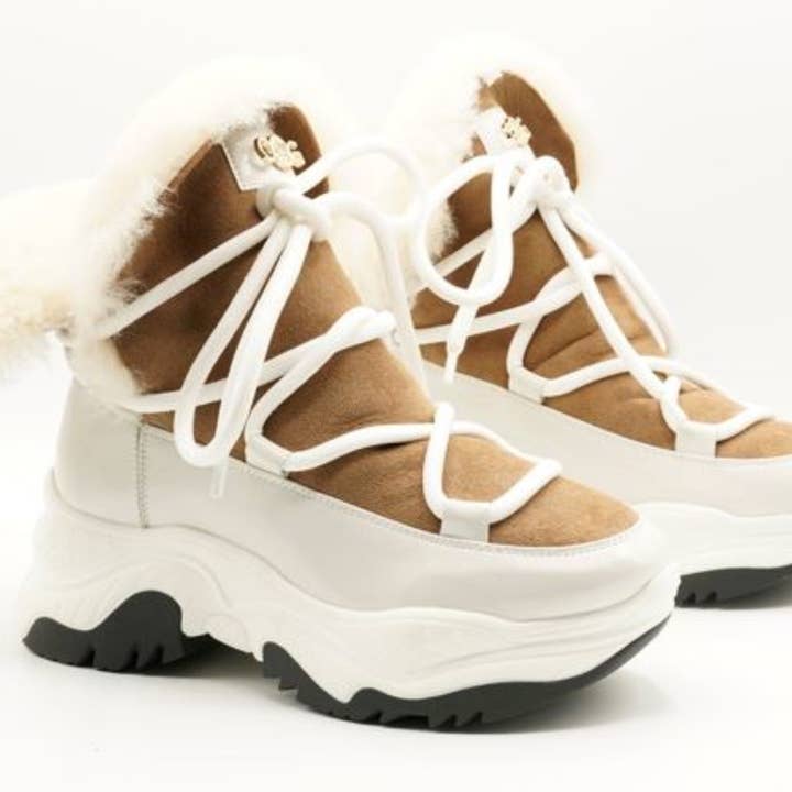 OOG - Wholesale Snow Boots - Women's - OOG SNEAKERS Mit Lammfell PARISER OB71821