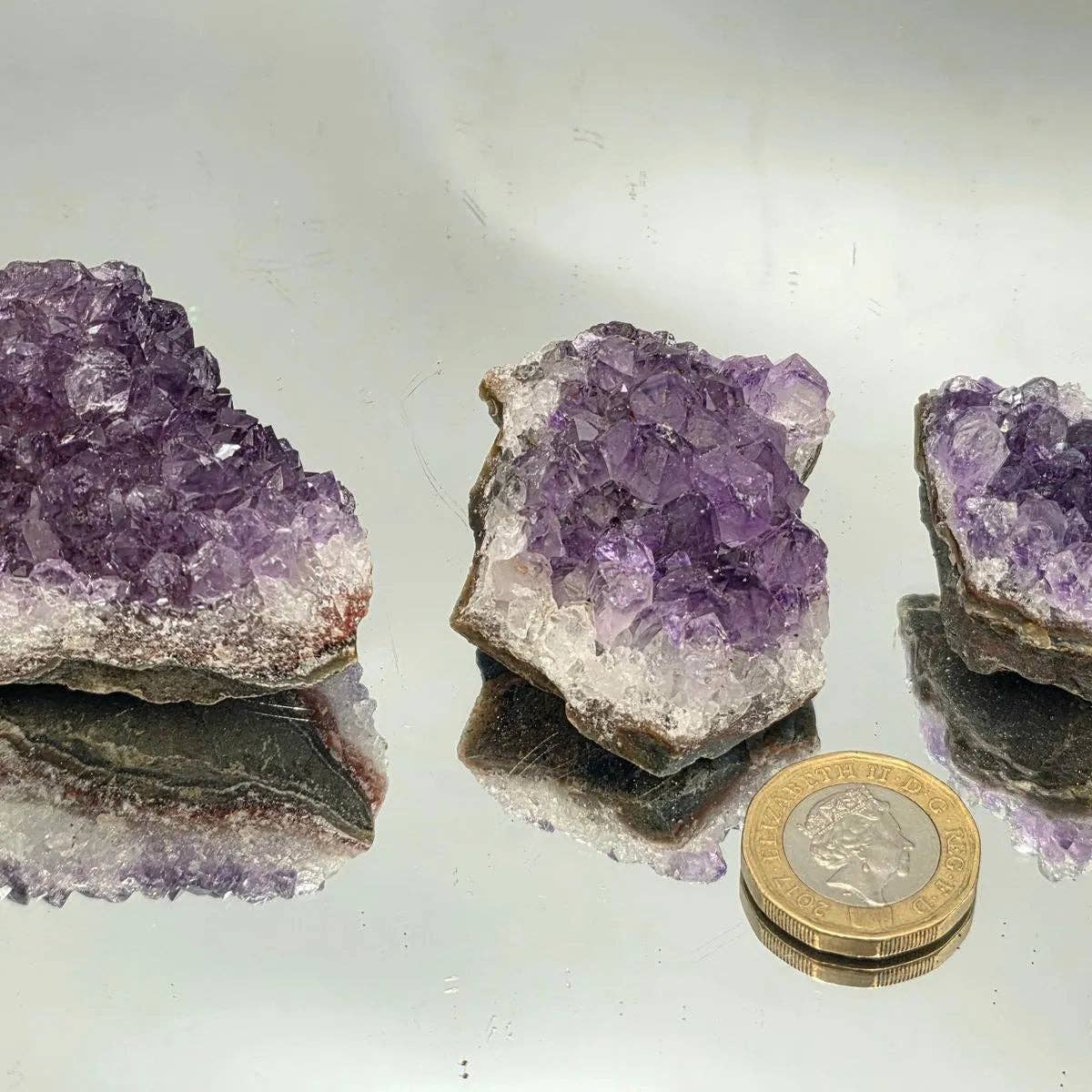 Distinction Crystals - Wholesale Spiritual Stone/Crystal - Amethyst Crystal Cluster Small Batch Deal2