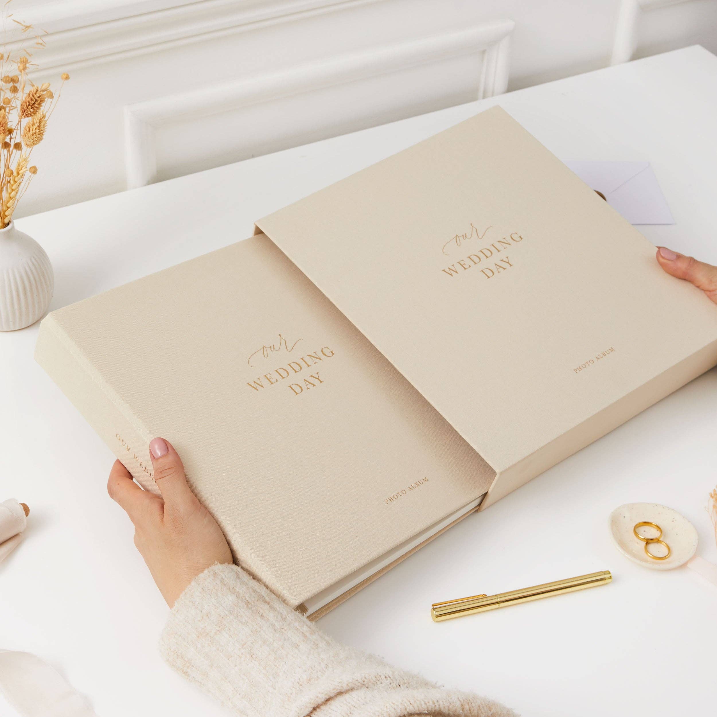 Blush And Gold – Engroshandel Fotoalbum – Vores bryllupsdag - fotoalbum5