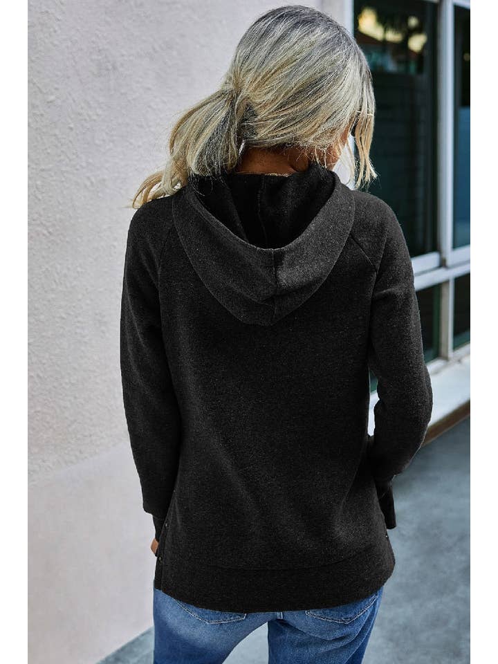 Supreme Fashion – Großhandel Strickpullover – Damen – Einfarbiger, lockerer Pullover mit3