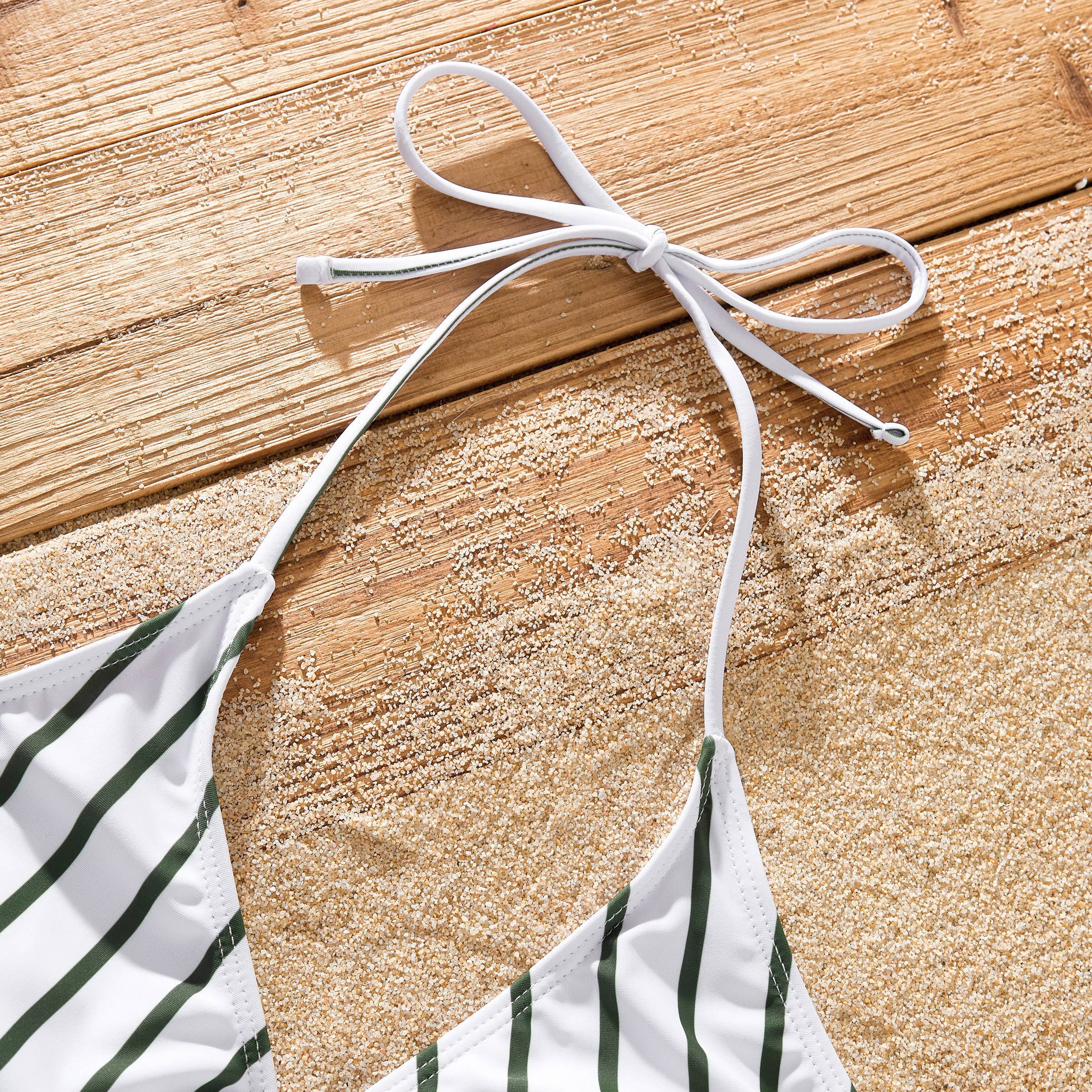 Verde del ejército Bikini Verde Oliva Familiar con Falda Cubierta o Bañador de venta al por mayor en Faire33