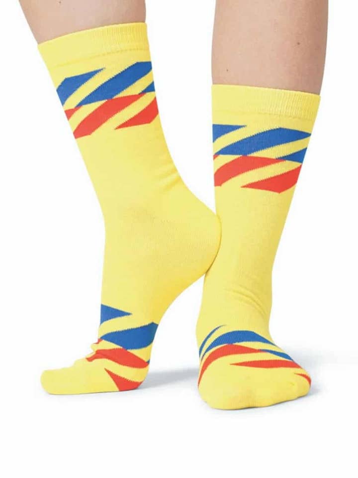 Ambulance Sokken Geel for wholesale by MedSocks