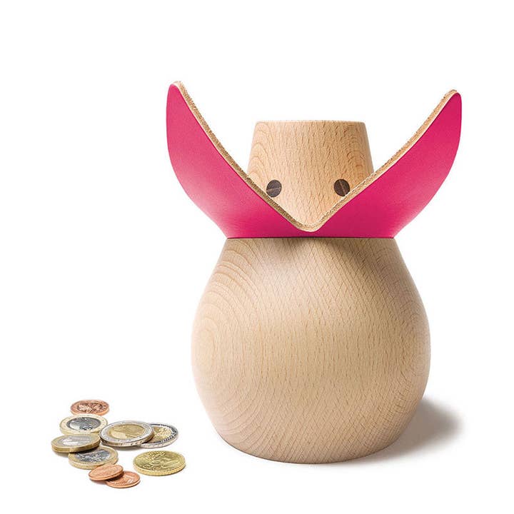 SIEBENSACHEN BY ADAM+HARBORTH – Großhandel Sparschwein/Münzdose – PINK LADY Spardose1