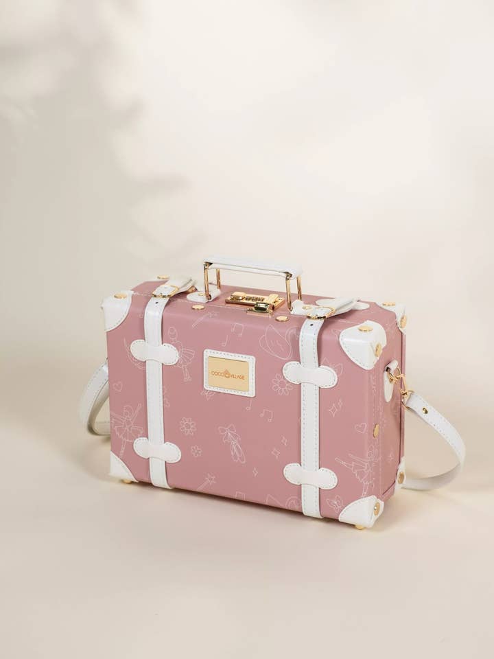 Vegan Leather Play Suitcase - Ballerina for wholesale by Coco Village
