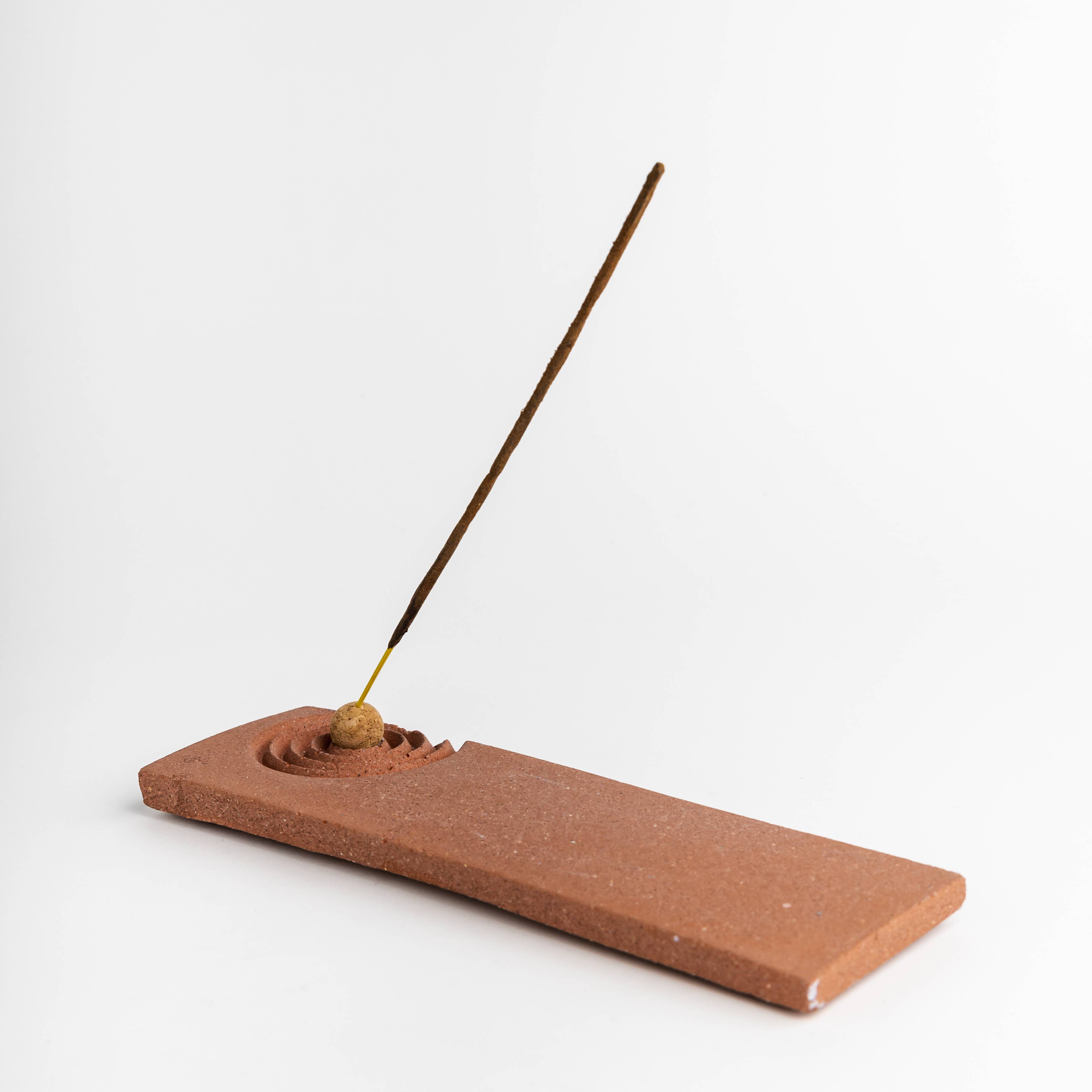 NATURAL BY HAGELSIEB - Wholesale Incense Holder - LONG CONCRETE INCENSE BURNER4