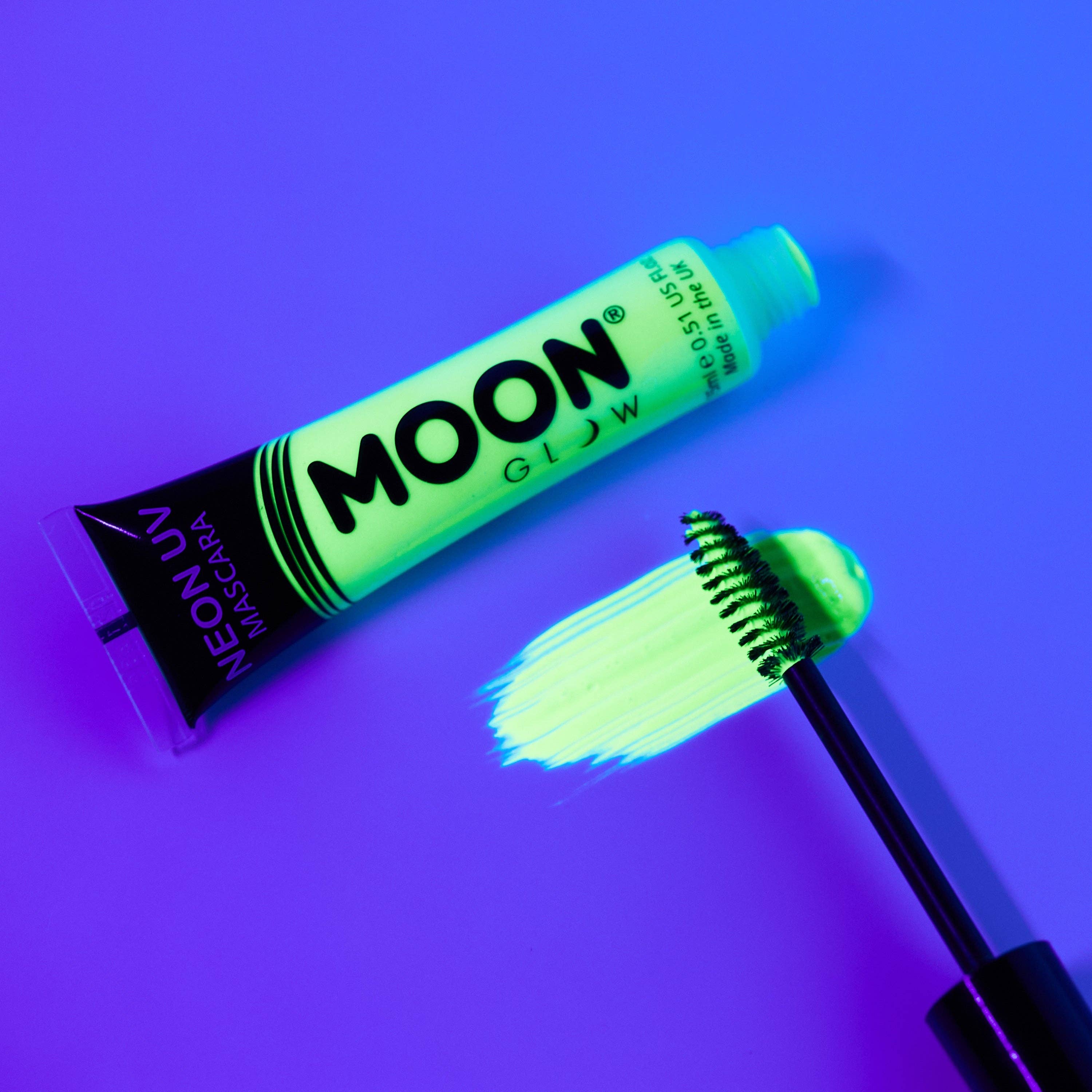 Moon Makeup - Wholesale Mascara - Neon UV Glow Blacklight Mascara3