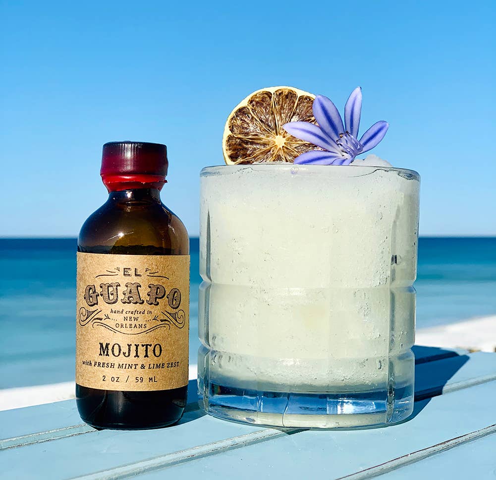 El Guapo - Wholesale Cocktail Mix/Syrup - Drink Mixers: Single Serving Easy Mojito (Gifting + Events)2