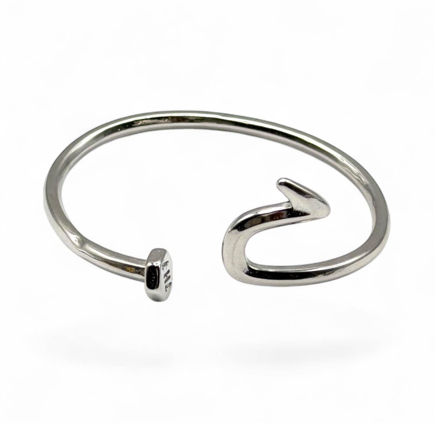 Jagged Halo Jewelry - Wholesale Cuff Bracelet - Nailed It Nail Cuff Bangle8