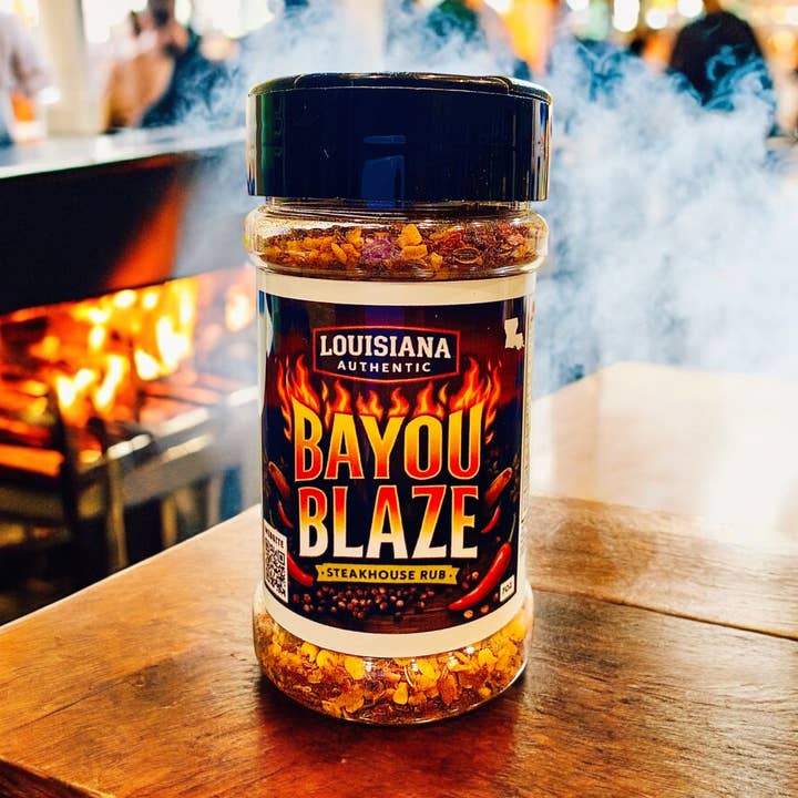Bayou Blaze - Assaisonnement Authentique de Louisiane pour la vente par Cajun Creole Kitchen Co.