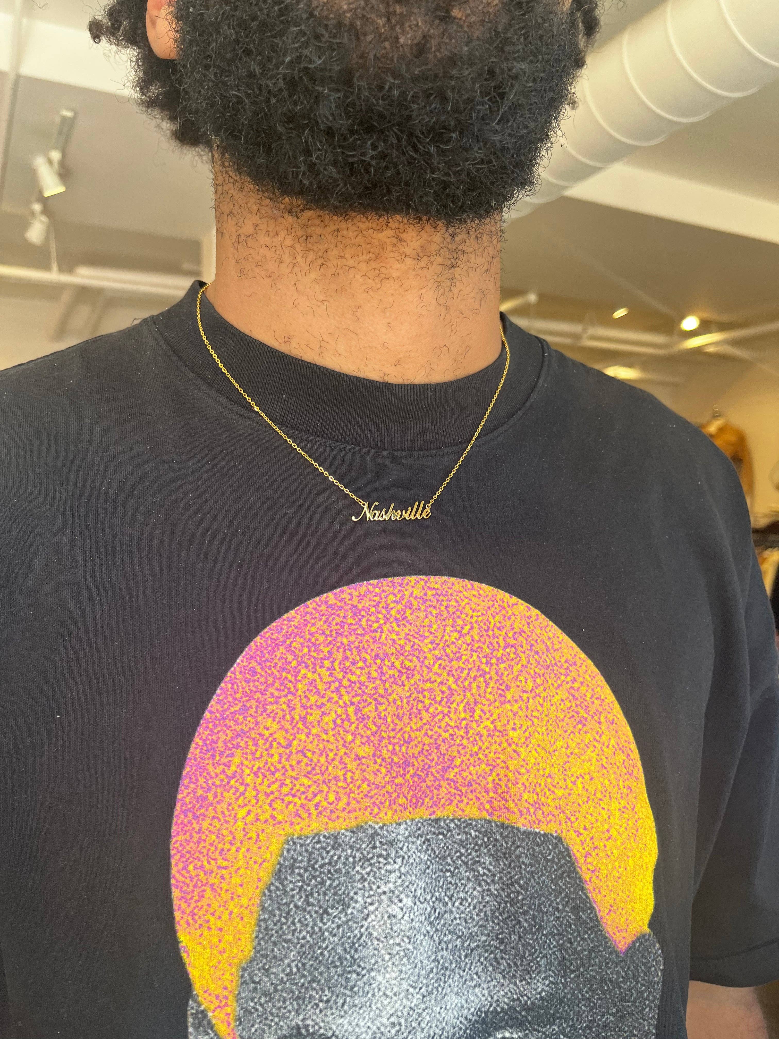 TNT Goods - Vendita all'ingrosso Collana con ciondolo/pendaglio - Collana personalizzata Nashville City2