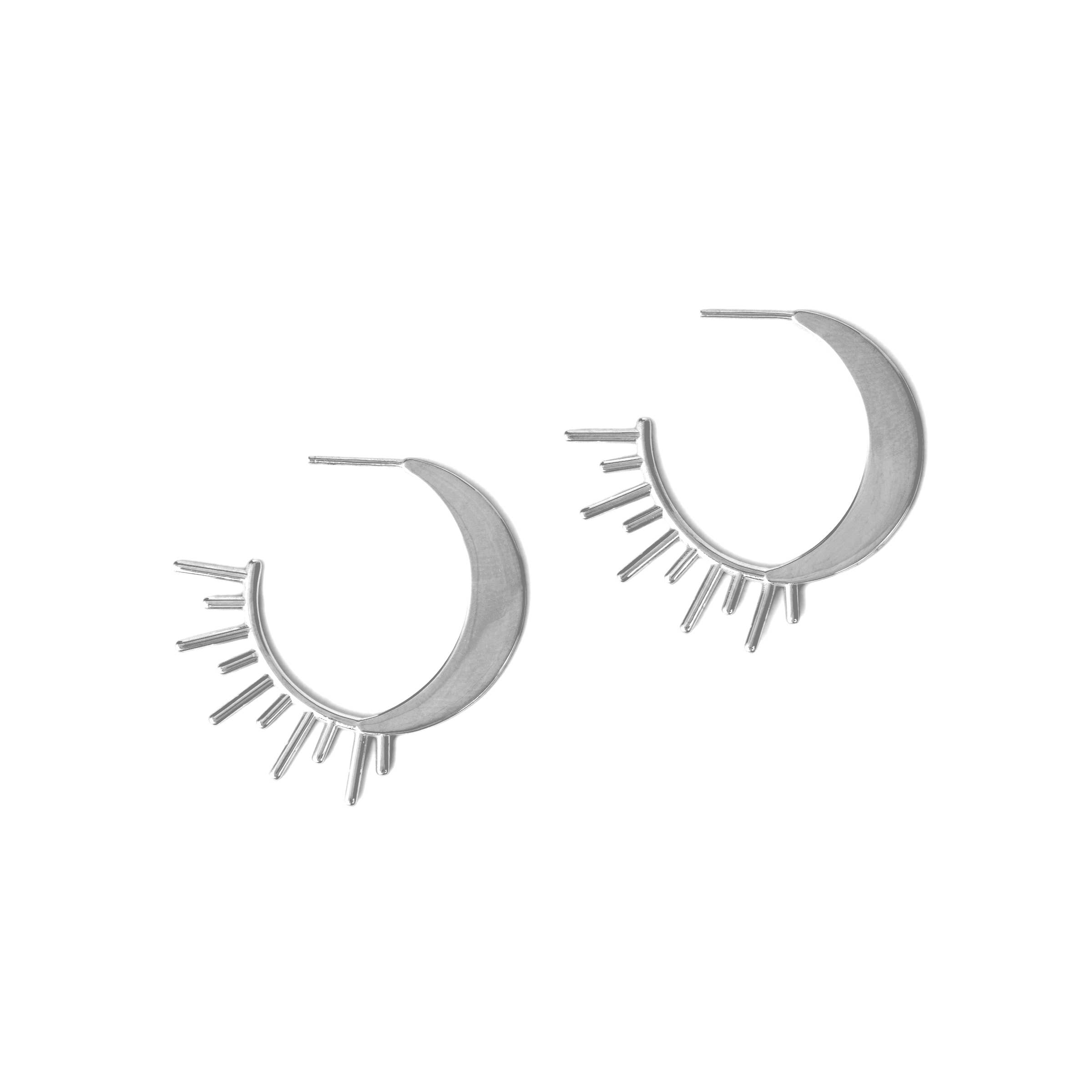 Love Lori Michelle Jewelry - Wholesale Dangle Earrings - Stella Sun Moon Hoop Earrings0