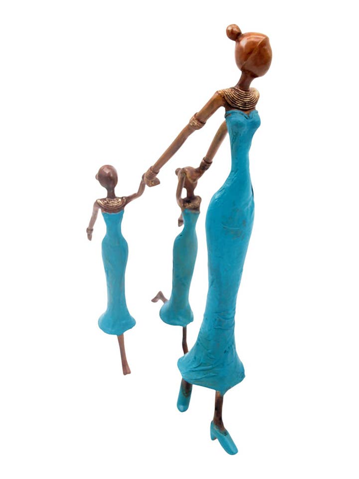 Bronze Mohamadi Dermé 40 cm blue No. 1 for wholesale by Lafi Bala