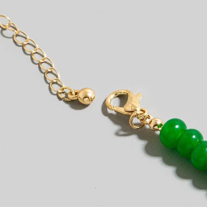 The Looks by Fame Accessories - Vendita all'ingrosso Collana con ciondolo/pendaglio - Collana con Perline di Pietre Semipreziose Miste5