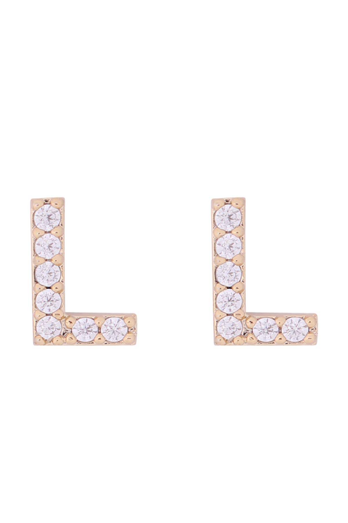 MYS Wholesale Inc - Wholesale Stud/Post Earrings - Cubic Zirconia Initial Earrings21