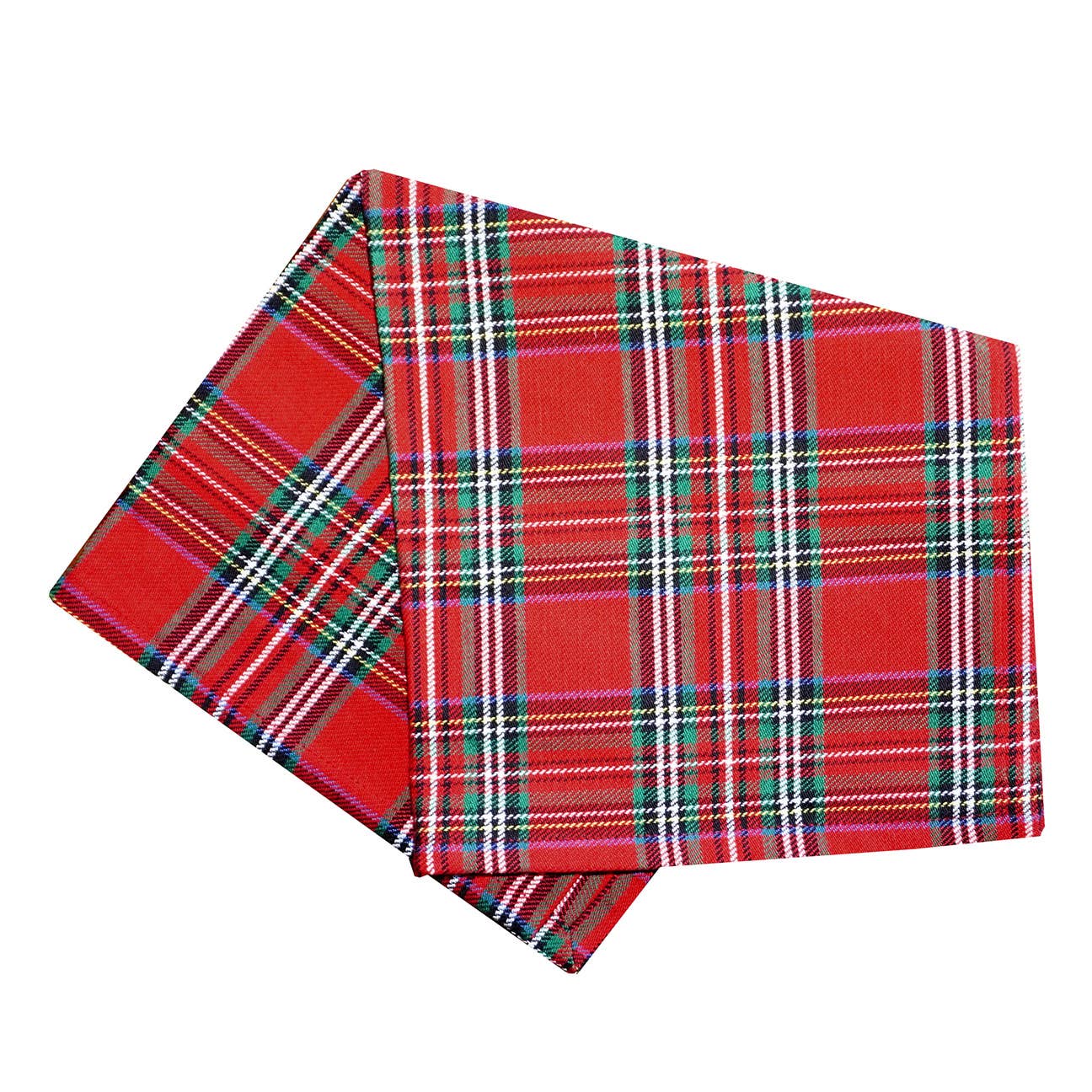 Michaelian Home/India Overseas Traders, Inc. – Guardanapo e pano de jantar por atacado – Guardanapo Vermelho Xadrez Tartan1